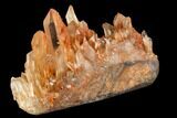 Tangerine Quartz Crystal Cluster - Madagascar #107076-2